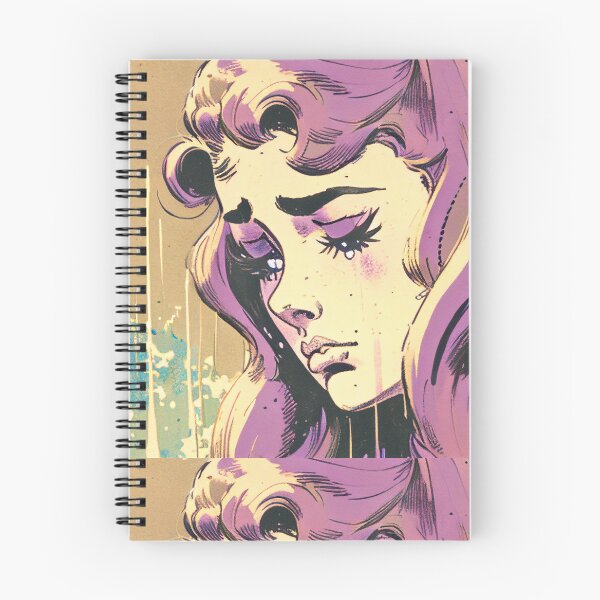 Item preview, Vintage Pulp Comic Sad Girl 17 designed and sold by heyhannaleah.