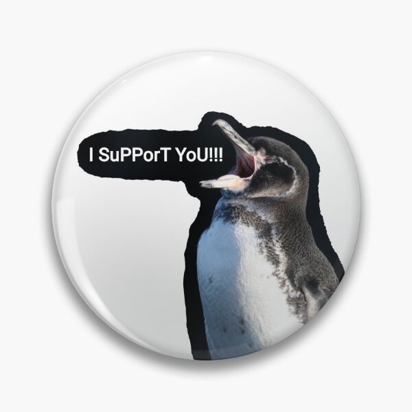 Artikelvorschau, Galapagos Penguin supports you and your efforts entworfen und verkauft von SBPenguins.