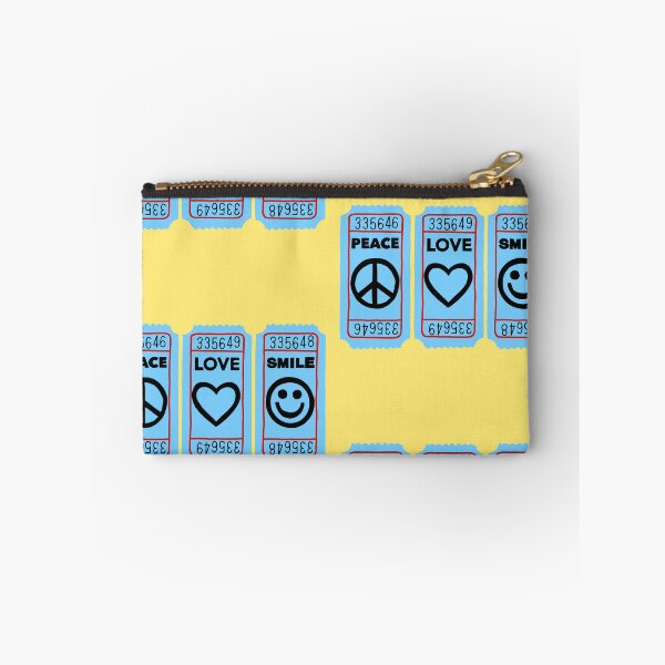 Item preview, Peace Love and Smile Ticket designed and sold by JaymieMetz.