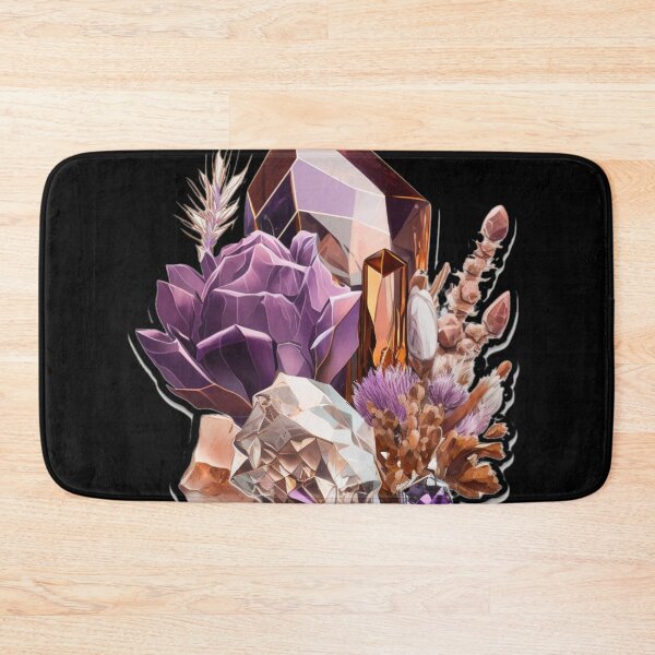 Item preview, mineral minerals bouquet mineral lover rhinestone crystal gemstone designed and sold by Aroczan.