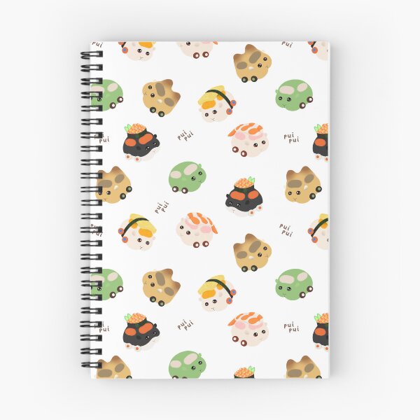 Item preview, Sushi Molcars Assorted Pui Pui Molcar Characters Toss Design - White designed and sold by BlossomCreative.