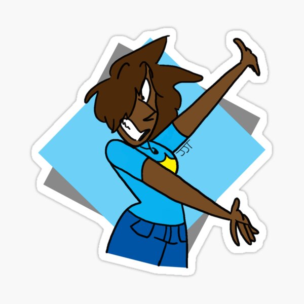 Excited Jane! Sticker