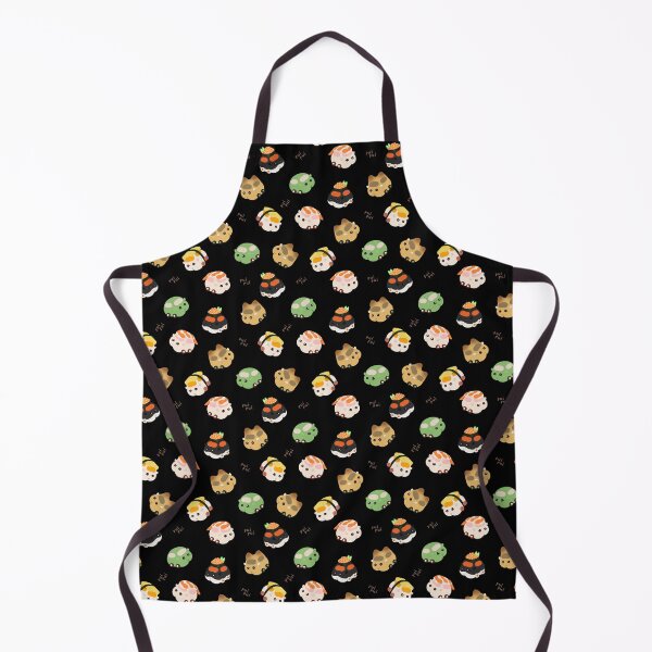 Item preview, Sushi Molcars Assorted Pui Pui Molcar Characters Toss Design - Black designed and sold by BlossomCreative.