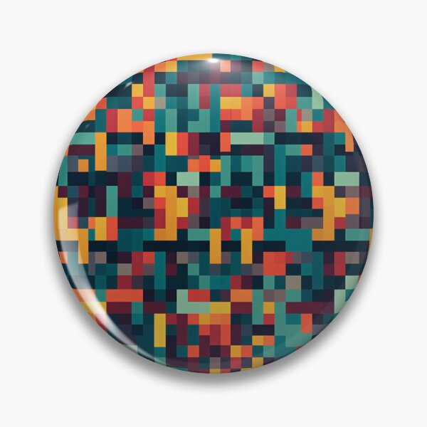 Item preview, Geometric Pixels designed and sold by PixelPatchwork.