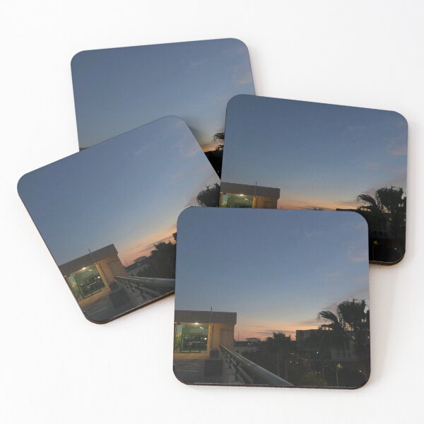 Item preview, USF Parking Garage Sunset designed and sold by han the creative.