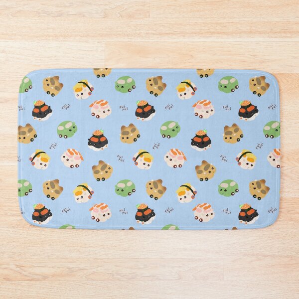 Item preview, Sushi Molcars Assorted Pui Pui Molcar Characters Toss Design - Blue designed and sold by BlossomCreative.