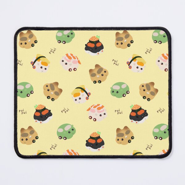 Item preview, Sushi Molcars Assorted Pui Pui Molcar Characters Toss Design - Yellow designed and sold by BlossomCreative.