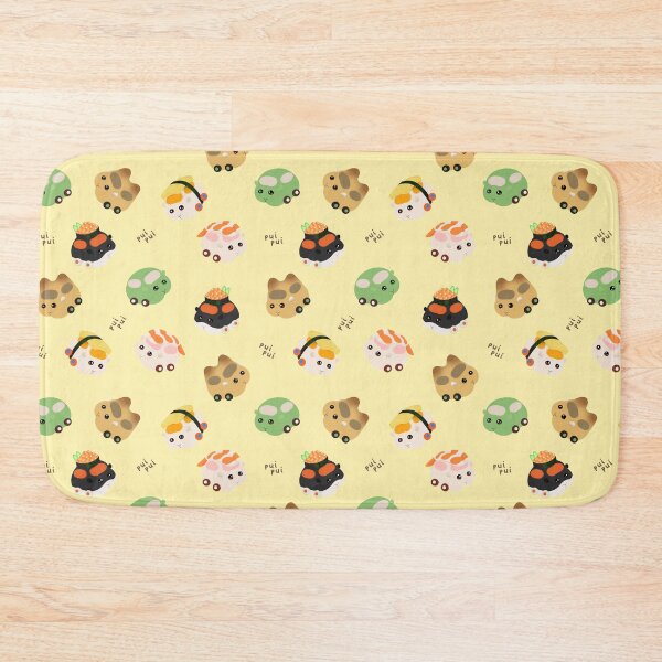 Item preview, Sushi Molcars Assorted Pui Pui Molcar Characters Toss Design - Yellow designed and sold by BlossomCreative.