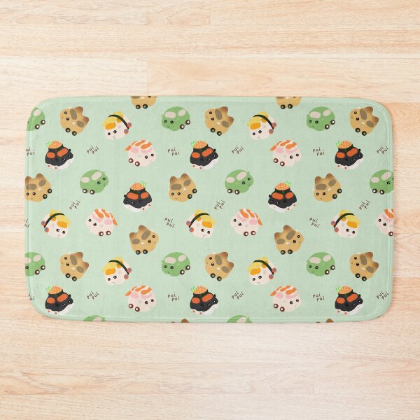 Item preview, Sushi Molcars Assorted Pui Pui Molcar Characters Toss Design - Green designed and sold by BlossomCreative.