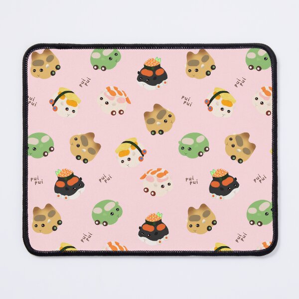 Item preview, Sushi Molcars Assorted Pui Pui Molcar Characters Toss Design - Pink designed and sold by BlossomCreative.