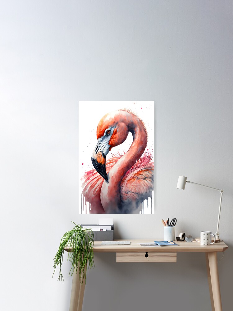 Flamingos in Love – affordable canvas prints online – Photowall