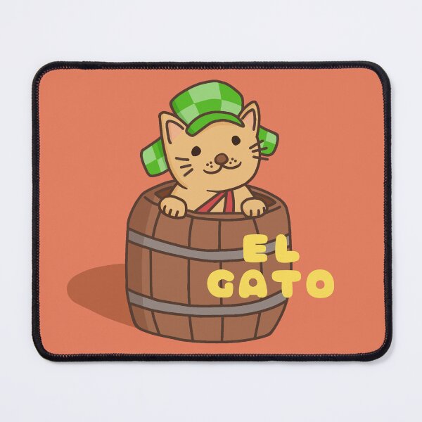Item preview, El Gato del Ocho designed and sold by Cute N' Nerdy Shop.