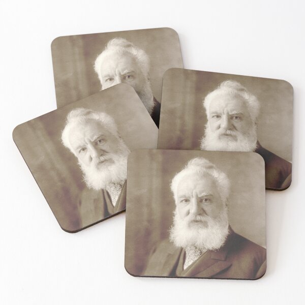 Item preview, Alexander Graham Bell Portrait designed and sold by CrankyOldDude.