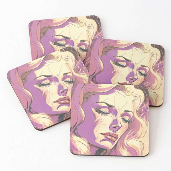 Item preview, Vintage Pulp Comic Sad Girl 19 designed and sold by heyhannaleah.