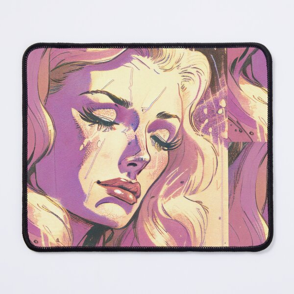 Item preview, Vintage Pulp Comic Sad Girl 19 designed and sold by heyhannaleah.