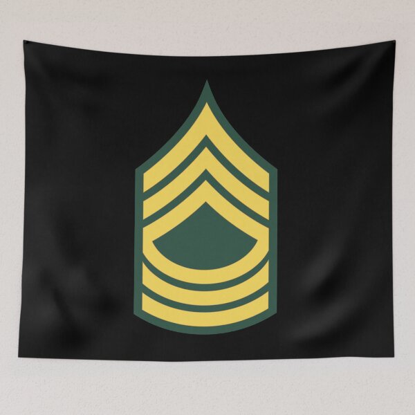 Item preview, Army - Enlisted - MSG - Master Sergeant  - Std wo Txt designed and sold by Military Insignia Products.