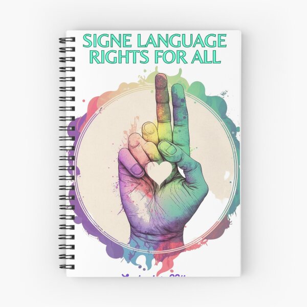Item preview, International Day of Sign Languages designed and sold by InStickers.