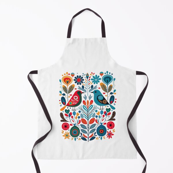 Item preview, Hygge Scandinavian Cottagecore Design of 2 Birds designed and sold by Kalligraphika.
