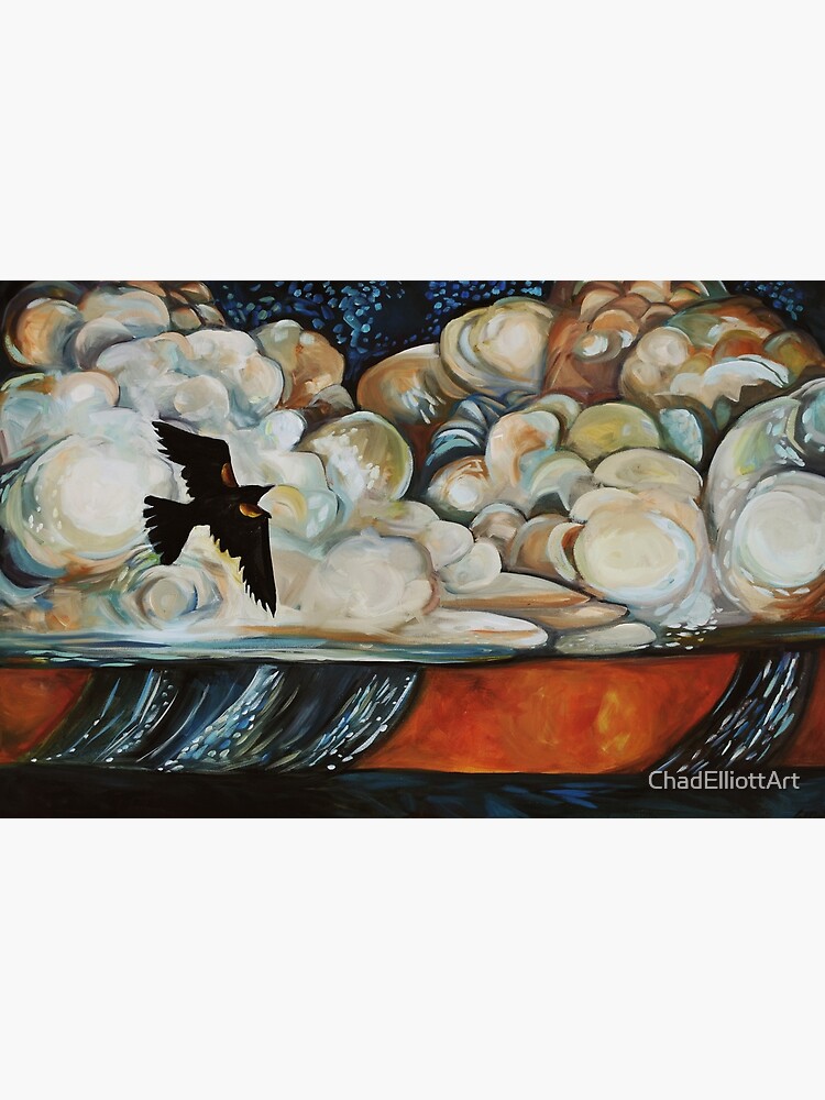 Thumbnail 2 of 2, Laptop Sleeve, Thunderhead Redwing designed and sold by ChadElliottArt.