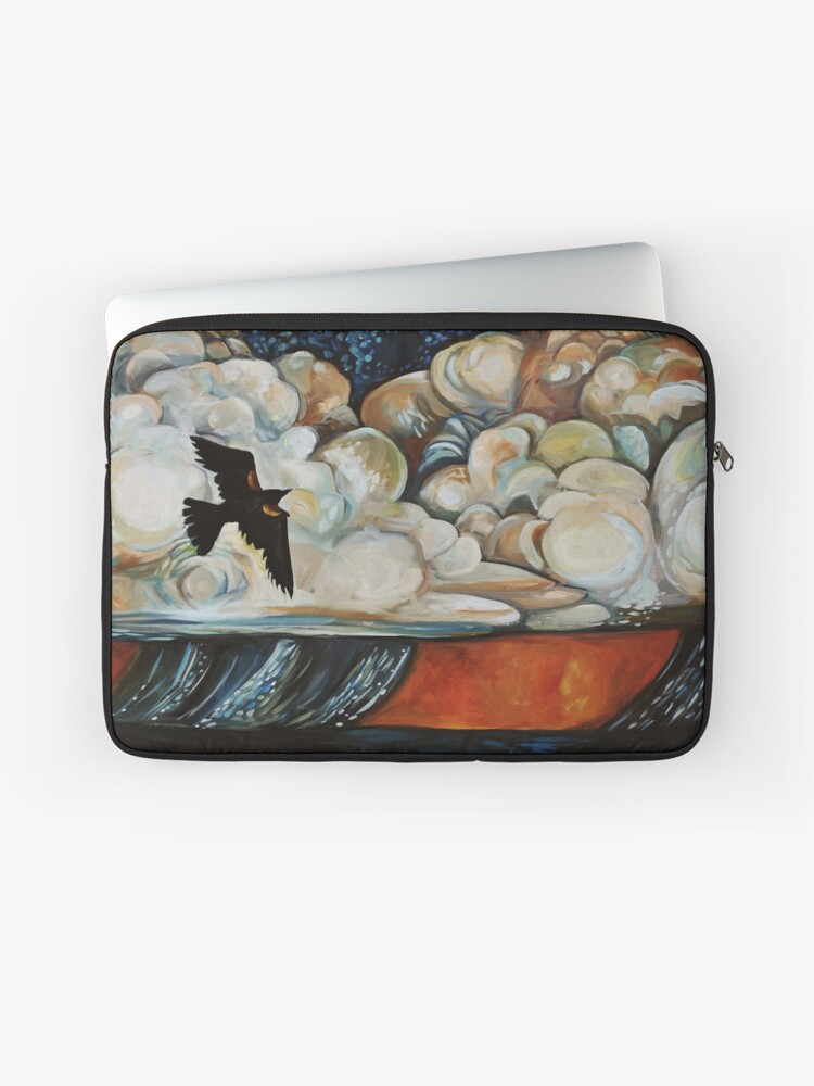 Thumbnail 1 of 2, Laptop Sleeve, Thunderhead Redwing designed and sold by ChadElliottArt.