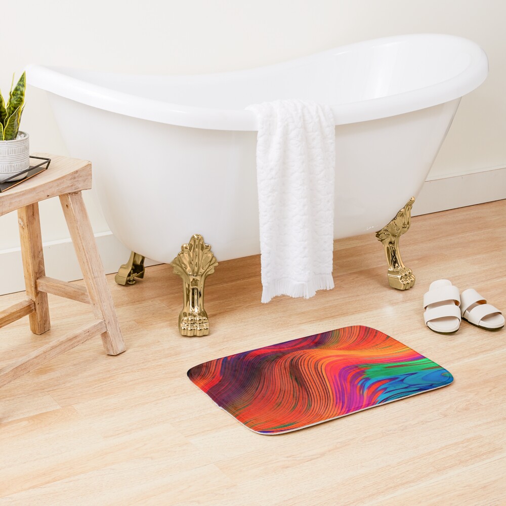 Item preview, Bath Mat designed and sold by CustomHDPrints.