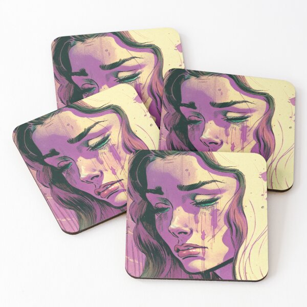 Item preview, Vintage Pulp Comic Sad Girl 20 designed and sold by heyhannaleah.