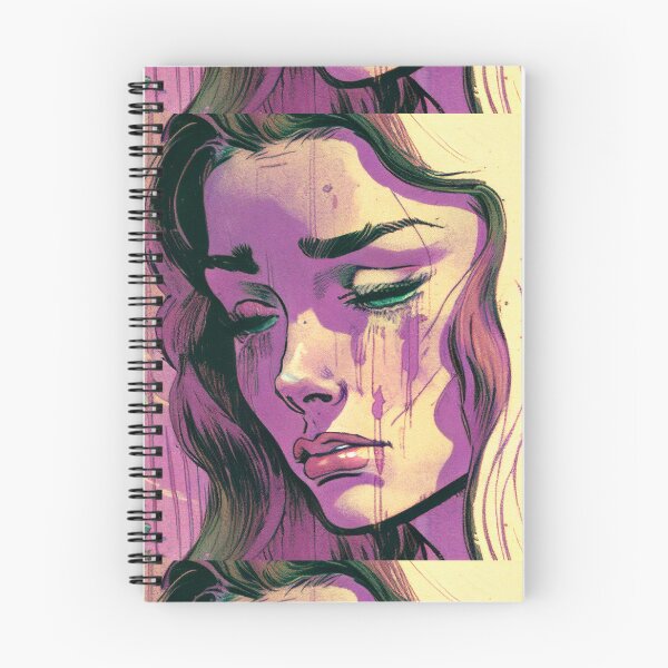 Item preview, Vintage Pulp Comic Sad Girl 20 designed and sold by heyhannaleah.
