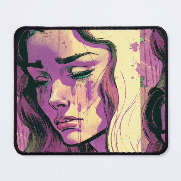 Item preview, Vintage Pulp Comic Sad Girl 20 designed and sold by heyhannaleah.