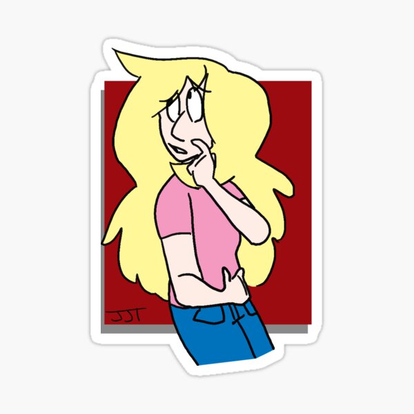 Nervous Emma... Sticker