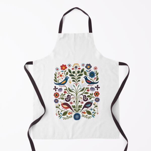 Item preview, Hygge Scandinavian Cottagecore Design of Birds and Flowers designed and sold by Kalligraphika.