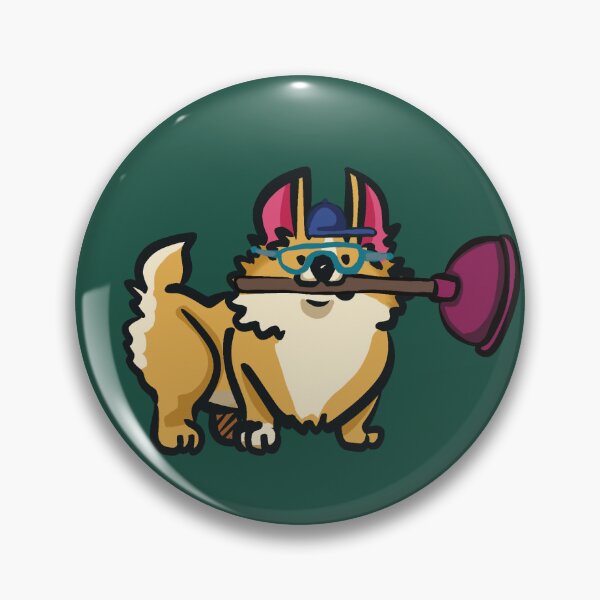 Artikelvorschau, Klempner-Corgi entworfen und verkauft von Meggsikitty.