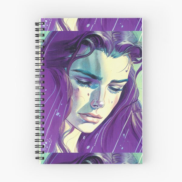 Item preview, Vintage Pulp Comic Sad Girl 21 designed and sold by heyhannaleah.