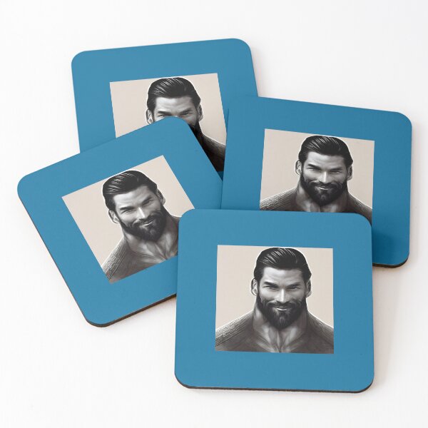 Item preview, Portrait of Giga Chad - The Muscle Meme King Classic   designed and sold by TylaMclaren.