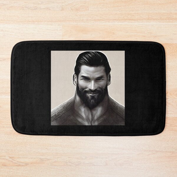 Item preview, Portrait of Giga Chad - The Muscle Meme King Classic   designed and sold by TylaMclaren.