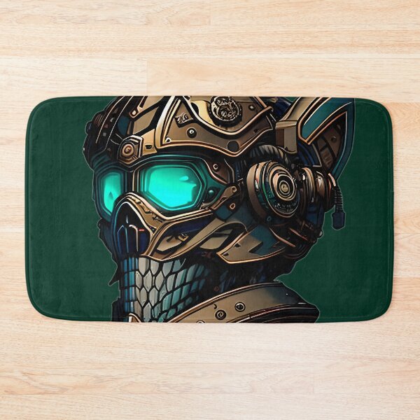 Item preview, Metallic Marvel - A Portrait of a Mechanical Bronze Skull designed and sold by GalihDA.