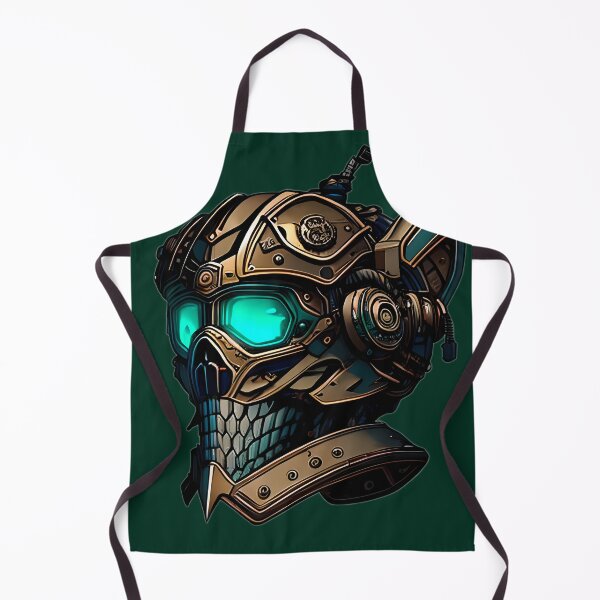 Item preview, Metallic Marvel - A Portrait of a Mechanical Bronze Skull designed and sold by GalihDA.