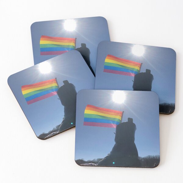 Item preview, Pride Flag in Lesbian Boot designed and sold by han the creative.
