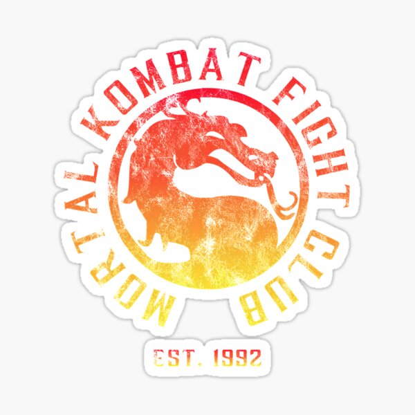 Artikel-Vorschau von Mortal Kombat Fight Club Mortal Kombat 11 Logo in Distressed-Farbe, designt und verkauft von ConnieRamirez.