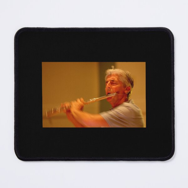 Item preview, Terry Oldfield The Flute Player Poster designed and sold by Miga2000.