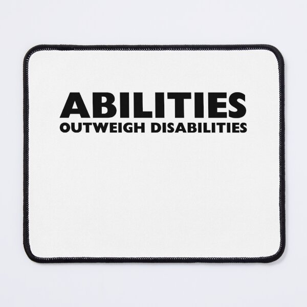 Item preview, Abilities Outweigh Disabilities Autism Awareness Month Gift designed and sold by MouDantArts.