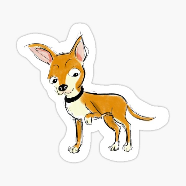 Copy of Doggie Doodles- Chihuahua Sticker