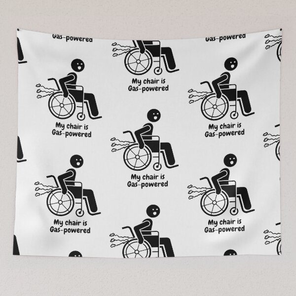 Item preview, My Chair is Gas-Powered designed and sold by AlwaysMelanie68.