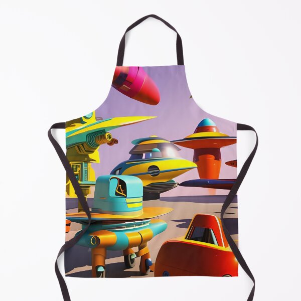 Item preview, MidCentury Visions (Space and Robots 3) designed and sold by PixelatedPaints.