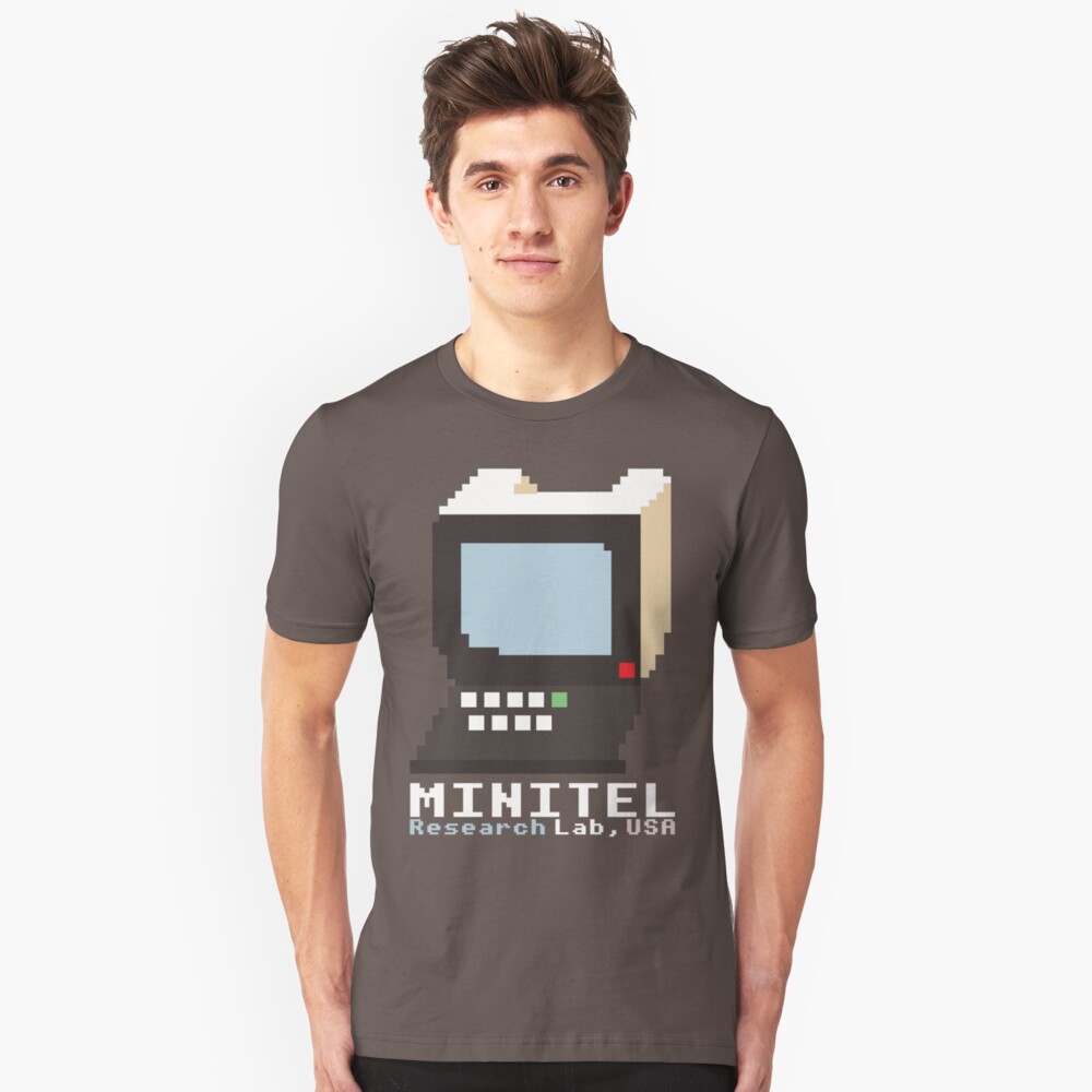 Minitel Research Lab, USA T-shirt Slim Fit T-Shirt