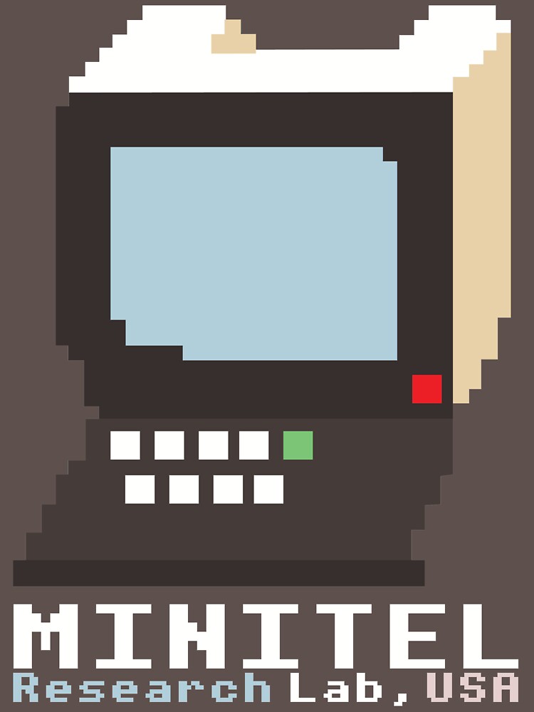 Minitel Research Lab, USA T-shirt by minitel