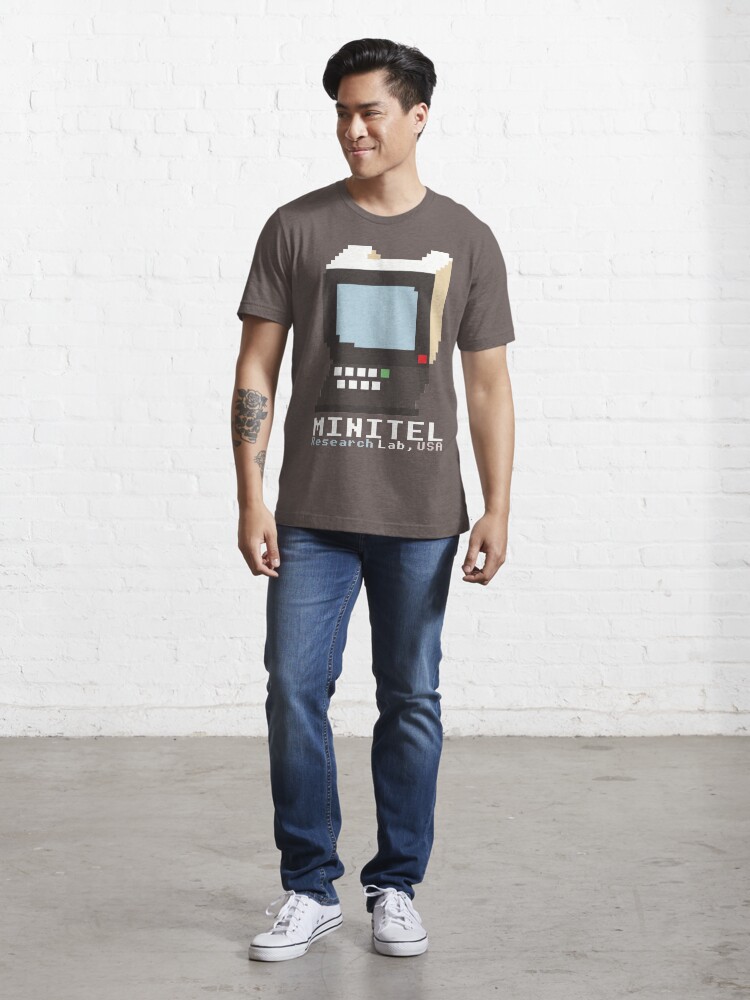 Alternate view of Minitel Research Lab, USA T-shirt Essential T-Shirt