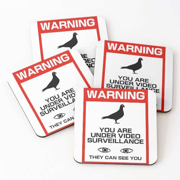 Item preview, Birds Can See You designed and sold by ziecatch.