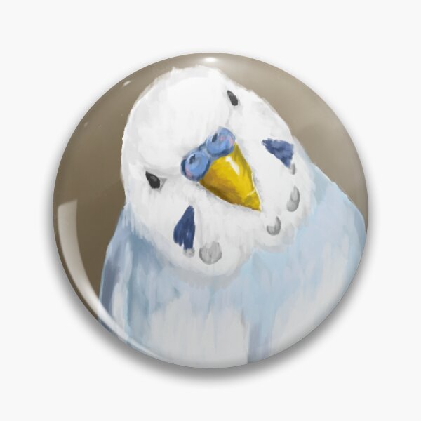 Item preview, Skyler the Budgie designed and sold by Becky Laine.