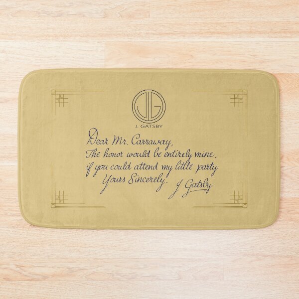 Item preview, The Great Gatsby invitation designed and sold by HoneyLemonSun.