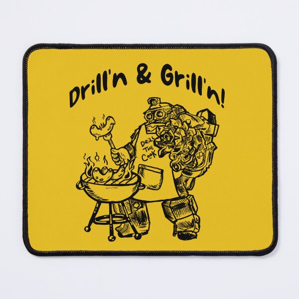 Item preview, Deep Rock Galactic - Drill'n & Grill'n designed and sold by WhatWhatDesigns.